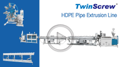 TwinScrew - The Best HDPE Pipe Extrusion Line