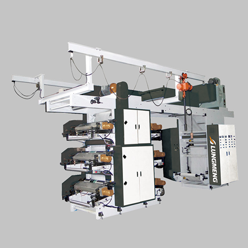 Máquina de impresión flexográfica tipo apilamiento