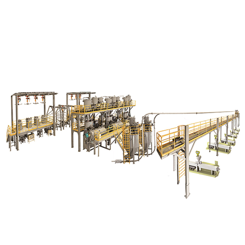 Automatic Metering, Mixing & Chain Conveying System