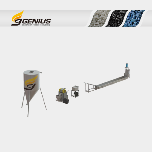 Sistema automático de granulación de hilos