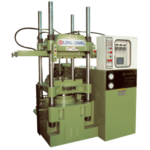 Color doble cuerpo simple de la máquina de moldeo por compresión hidráulica de aceite automático - Serie FCE