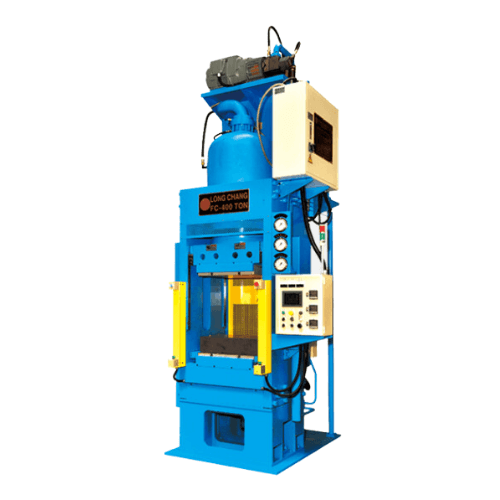 Máquina de moldeo por compresión hidráulica de aceite de cuerpo único (tipo de carrera descendente) - Serie FCT-X
