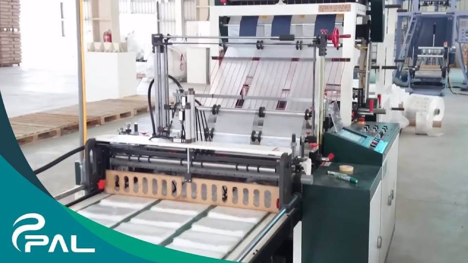 Bottom Seal Bag Machine ｜Double deck for 6 lines - Up to 140 strokes/min｜ Plas Alliance Ltd.