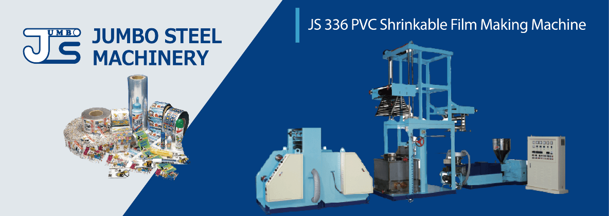 JS 336 máquina de fabricación de película contráctil de PVC