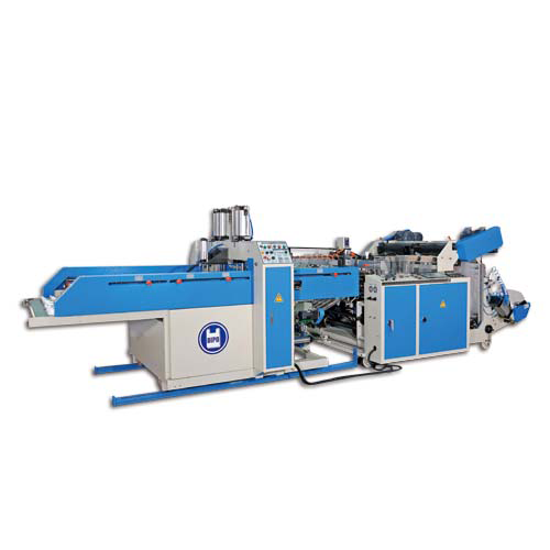 Máquina automática de fabricación de bolsas de camisetas de alta velocidad-DP-HEP-HEEP-SERVO-Series