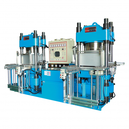 Máquina de Moldeo por Compresión al Vacío de Caucho y siliconea de Molde Abierto y Plantilla de Aire 3RT  / VCC-D3J