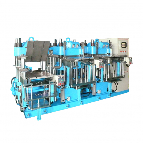 Máquina de Moldeo por Compresión de Caucho y siliconea de Molde Abierto de Tres Estaciones 3RT/HCC-T3