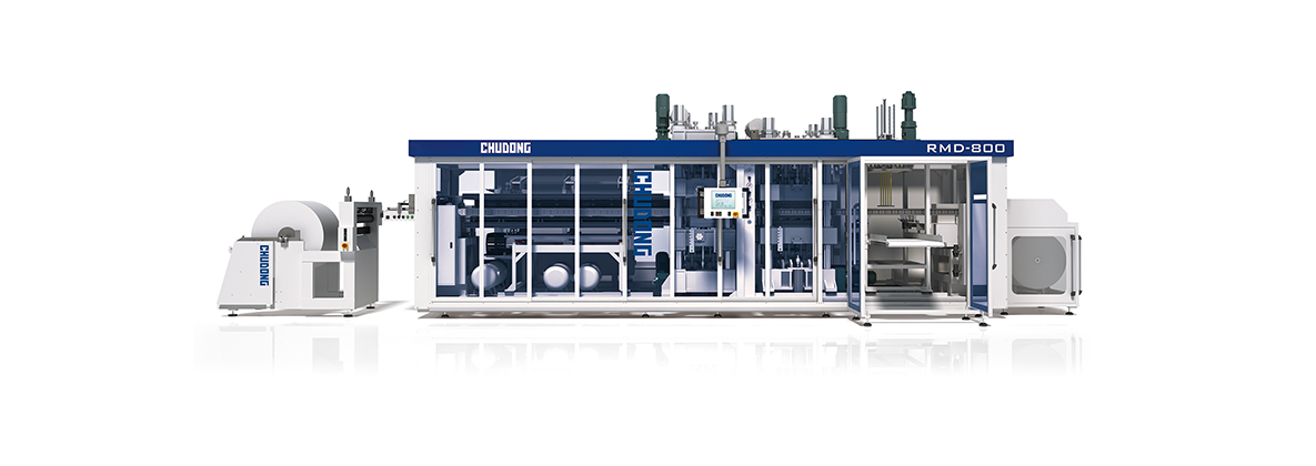 M&aacute;quina de termoformado inteligente y liviana RMD-800