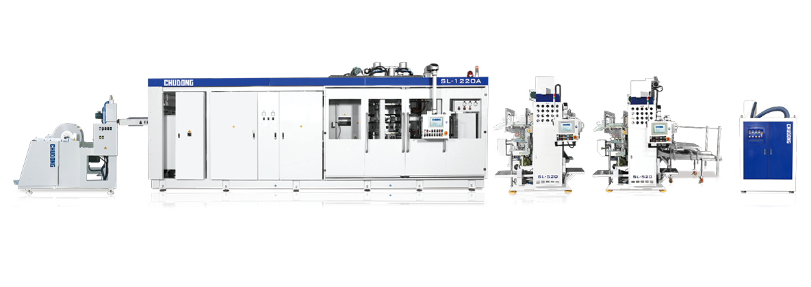M&aacute;quina de termoformado continuo SL1220-A