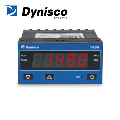 Dynisco 1490 - Indicador de panel DIN de 5 dígitos 1/8