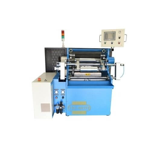TWO-SHAFT TYPE SEMI-AUTOMATIC ALUMINUM FOIL & CLING FILM REWINDER (SR-2S 20-50)