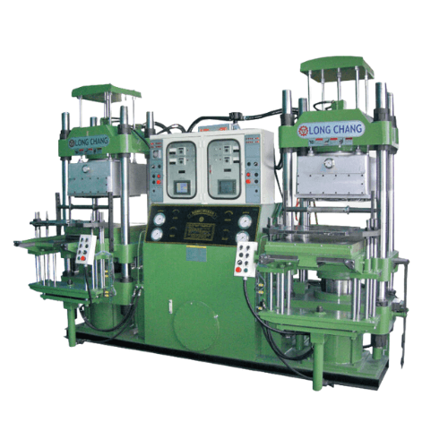 Máquina de moldeo por compresión hidráulica de aceite de vacío de cuerpo doble - Serie FBV