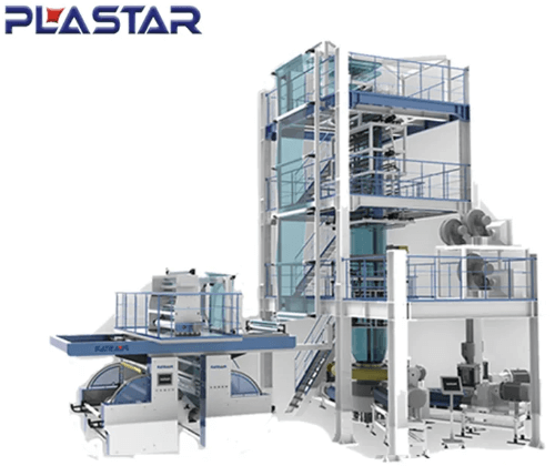 Máquina de Extrusión de Película Soplada Plastar PE de Buena Calidad Profesional Personalizada 5 Capas
