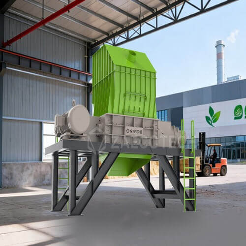 Industrial Biomass Shredder Machine for Straw, Wood and Agricultural Waste Recycling