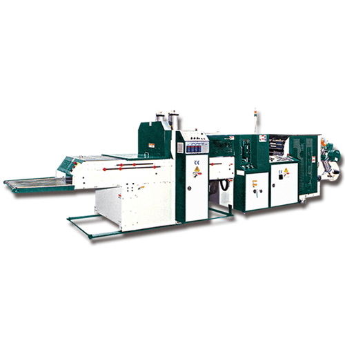 Máquina de fabricación de bolsas de camisetas de alta velocidad Twin-servo (sistema de corte en caliente) TPFA-V