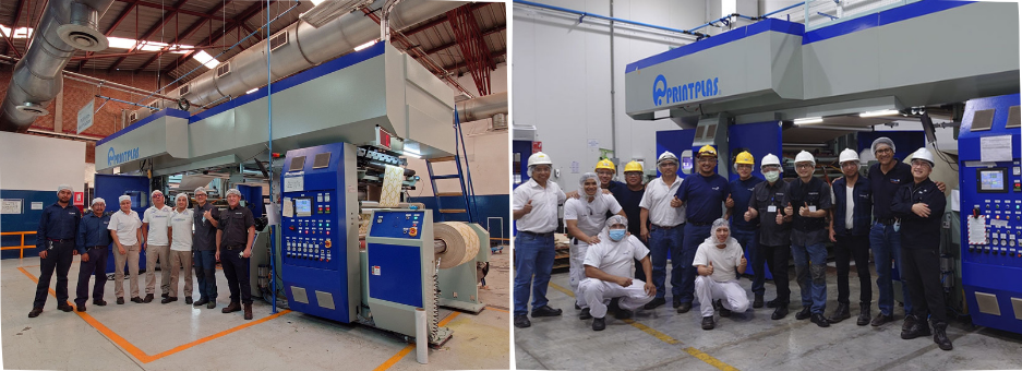 Supporting paper weights ranging from 60 to 350 gsm, these machines operate reliably, boosting productivity and ensuring consistent brand visual quality across both locations.