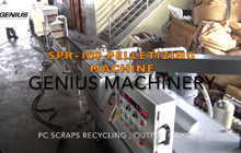 SPR-100 Recycling Machine para PC de policarbonato