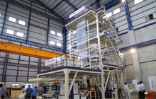 Máquina de película soplada de coextrusión de tipo LDPE de cinco capas