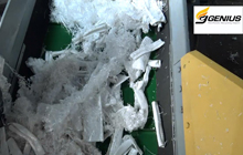 Máquina de Reyrying de la serie de KRIEGER para el reciclaje de la rafia de los PP, reciclando de la bolsa tejida