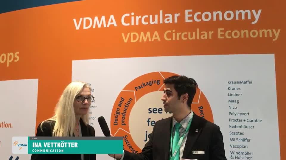 Entrevista K 2019 con VDMA - Concepto y ejemplos actuales de economía circular