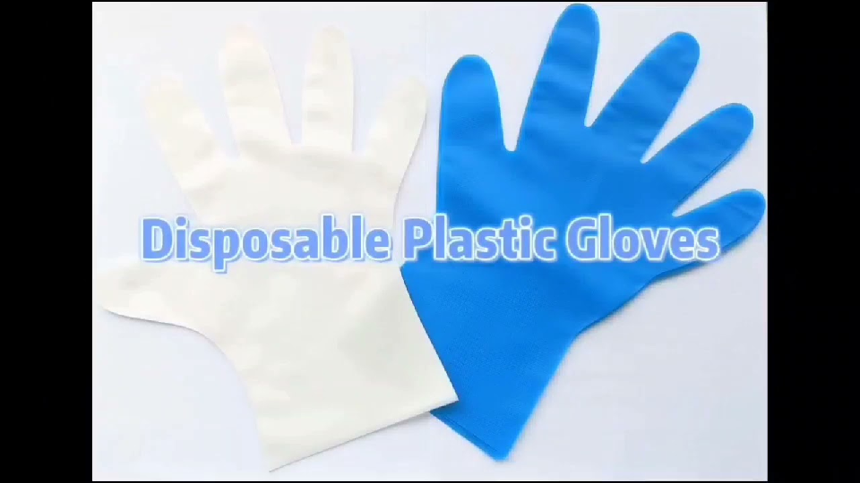 Máquina de film soplado LDPE para fabricar guantes de plástico