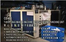 T-Shirt Bag Making Machine without In-Line Punching Unit