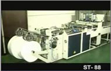 High Speed 2-Line T-Shirt Bag Making Machine